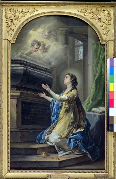 St. Clotilda by Carle van Loo